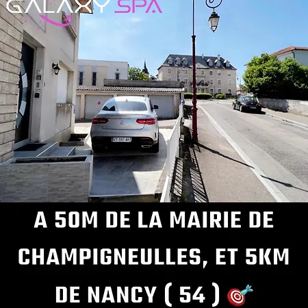 Διαμέρισμα Galaxy - Venus Jacuzzi Et Sauna Privatif Champigneulles